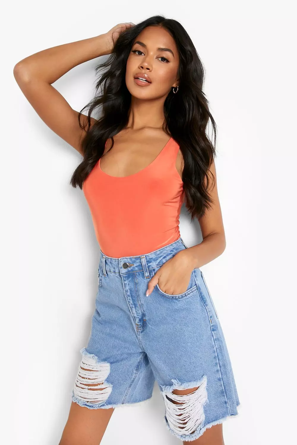 Womens cheap boyfriend shorts